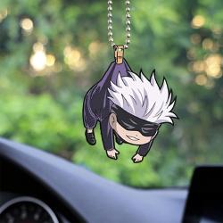 Gojo Satoru Jujutsu Kaisen Anime Car Ornament Custom Car Accessories Decorations Perfect And Unique Gifts For Family On Christmas