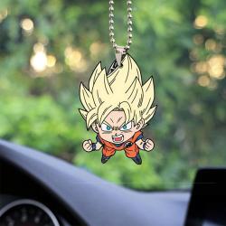 Goku Super Saiyan 2 Dragon Ball Car Ornament Custom Car Accessories Decorations Perfect And Unique Gifts For Family On Christmas