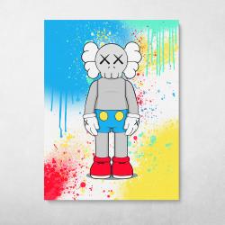Graffiti Companion Wall Art Canvas Meaning Gift For Birthday Christmas