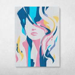 Graffiti Girl Wall Art Canvas Meaning Gift For Birthday Christmas