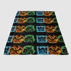 Great Evolution Of Pokemon Soft Fleece Blanket Meaningful Gift For Halloween Christmas
