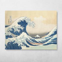 The Great Wave Wall Art Canvas Meaning Gift For Birthday Christmas