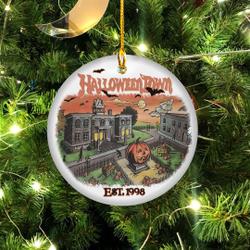 Halloween Halloweentown Disney Ornament Perfect And Unique Gifts For Family On Christmas Holiday