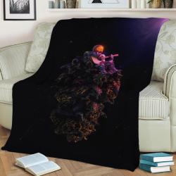 High Tones Fleece Throw Blanket Meaningful Gift For Halloween Christmas