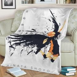Hinata Shoyo Haikyuu Fleece Throw Blanket Meaningful Gift For Halloween Christmas