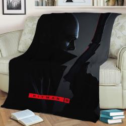 Hitman 3 Fleece Throw Blanket Meaningful Gift For Halloween Christmas