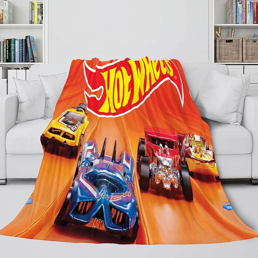 Hot Wheels Blanket Meaningful Gift For Halloween Christmas Flannel Fleece Blanket Meaningful Gift For Halloween Christmas
