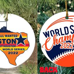 Houston Astros 2022 World Series Christmas Ornament Perfect And Unique Gifts For Family On Christmas