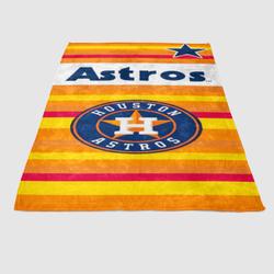 Houston Astros Mlb #1 Soft Fleece Blanket Meaningful Gift For Halloween Christmas