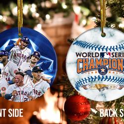 Houston Astros World Series 2022 MLB Champions Ornament Perfect And Unique Gifts For Family On Christmas