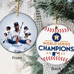 Houston Astros World Series 2022 Ornament Champions Perfect And Unique Gifts For Family On Christmas