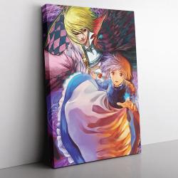 Howls Moving Castle Studio Ghibli Canvas Print Wall Art Canvas Christmas Gift For Son Daughter