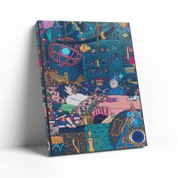 Howl's Room Wall Art Canvas Meaning Birthday Christmas Gift For Son Daughter