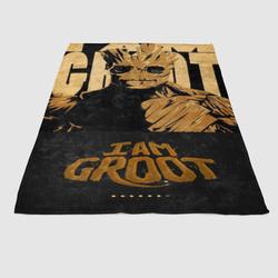 I Am Groot Guardians Of The Galaxy Marvel Soft Fleece Blanket Meaningful Gift For Halloween Christmas