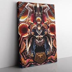 Ichigo True Shikai Bleach Vertical Canvas Print Wall Art Canvas Christmas Gift For Son Daughter