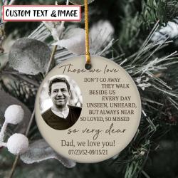 In Loving Memory Christmas Ornament Perfect And Unique Gifts For Family On Christmas Holiday