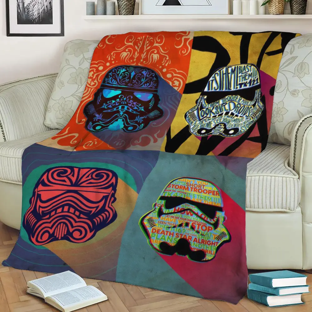 Ink Squad Fleece Throw Blanket Meaningful Gift For Halloween Christmas