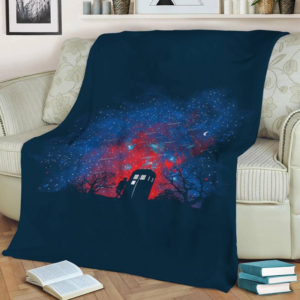 Inspired By The Tv Series Of Doctor Who I Hope You Fleece Throw Blanket Meaningful Gift For Halloween Christmas