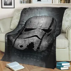 Irontrooper Fleece Throw Blanket Meaningful Gift For Halloween Christmas