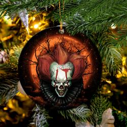 It Horror Movie Moonlight Mica Circle Ornament Perfect Gift For Holiday Perfect And Unique Gifts For Family On Christmas