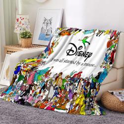 It Was All Started By A Mouse Blanket Meaningful Gift For Halloween Christmas Flannel Fleece Throw Blanket Meaningful Gift For Halloween Christmas