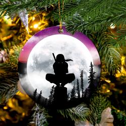 Itachi Moon Night Galaxy Mica Ornament Perfect Gift For Holiday Perfect And Unique Gifts For Family On Christmas
