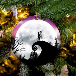 Jack Sally Moon Night Galaxy Mica Ornament Perfect Gift For Holiday Perfect And Unique Gifts For Family On Christmas