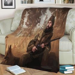Jaeger Fleece Throw Blanket Meaningful Gift For Halloween Christmas