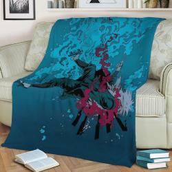 Jiraiya Fleece Throw Blanket Meaningful Gift For Halloween Christmas