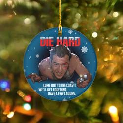 Movie Music John McClane Ornament Die Hard Perfect And Unique Gifts For Family On Christmas Holiday