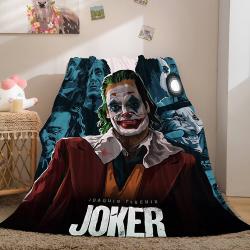 Joker Flannel Fleece Blanket Meaningful Gift For Halloween Christmas