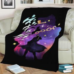 Jotaro The Star Adventure Fleece Throw Blanket Meaningful Gift For Halloween Christmas