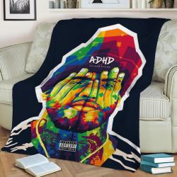 Joyner Lucas Fleece Throw Blanket Meaningful Gift For Halloween Christmas