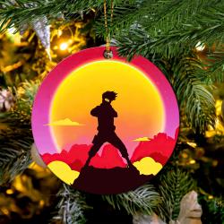 Kakashi Sunset Mica Ornament Perfect Gift For Holiday Perfect And Unique Gifts For Family On Christmas