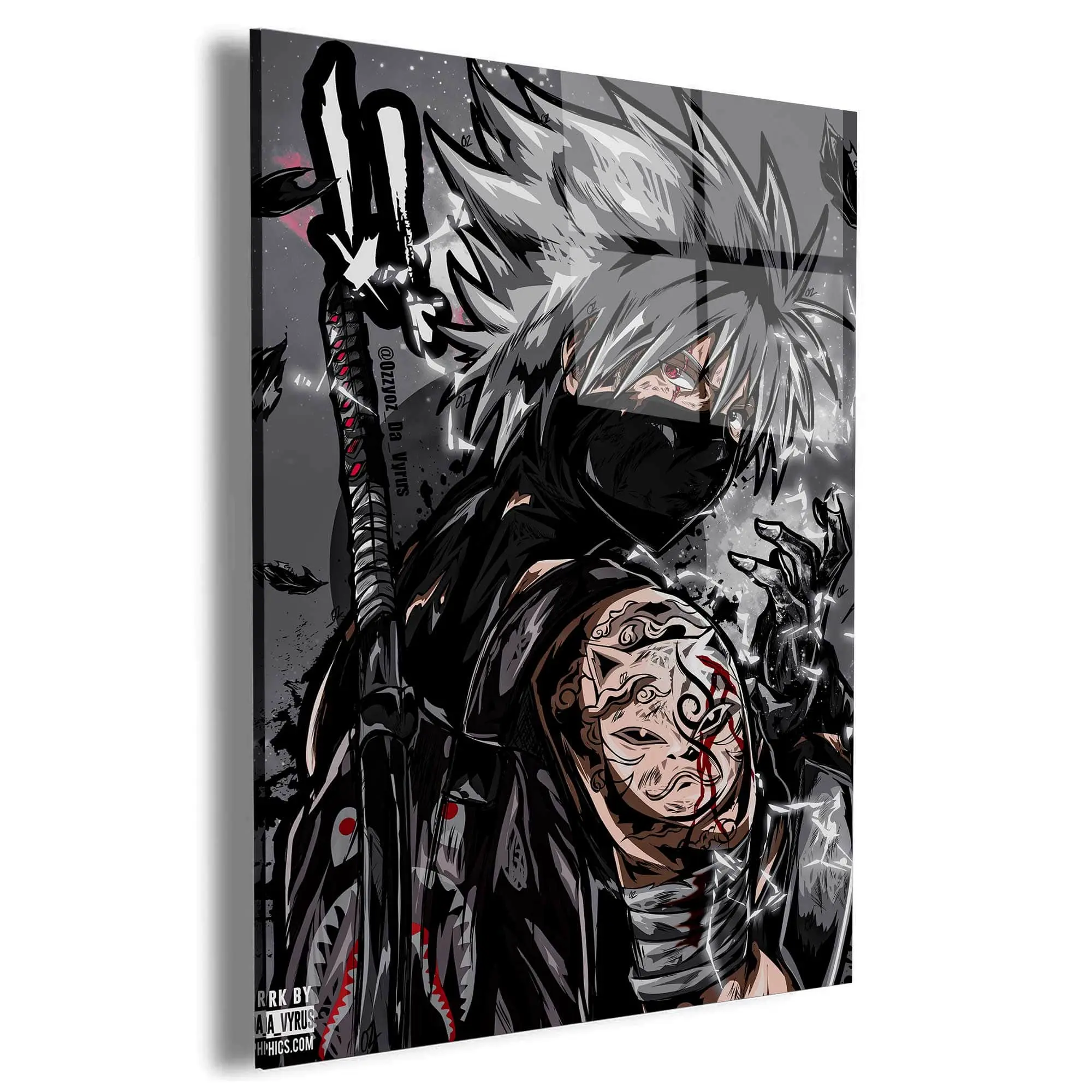 Kakashi Warm Wall Art Canvas Meaning Birthday Christmas Gift For Son Daughter