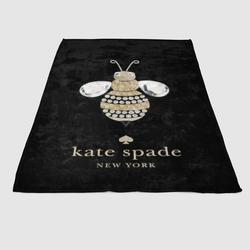 Kate Spade Bee Diamond Image Soft Fleece Blanket Meaningful Gift For Halloween Christmas