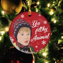 Kevin Home Alone Ornament Ya Filthy Animal Christmas Perfect And Unique Gifts For Family On Christmas