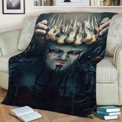 King Ivar Fleece Throw Blanket Meaningful Gift For Halloween Christmas