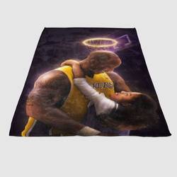 Kobe And Gigi Bryant Soft Fleece Blanket Meaningful Gift For Halloween Christmas