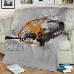 Kontra K Fleece Throw Blanket Meaningful Gift For Halloween Christmas