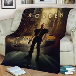 Korben Fleece Throw Blanket Meaningful Gift For Halloween Christmas