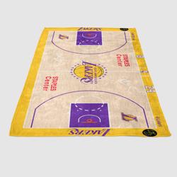Lakers Basket Soft Fleece Blanket Meaningful Gift For Halloween Christmas