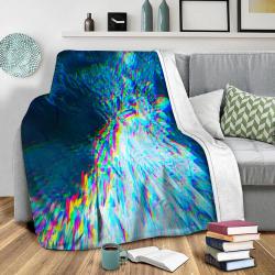 Lcd River Fleece Throw Blanket Meaningful Gift For Halloween Christmas