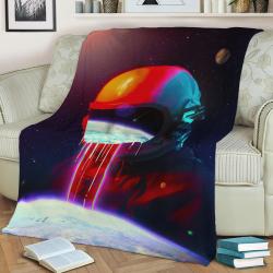 Leak Fleece Throw Blanket Meaningful Gift For Halloween Christmas