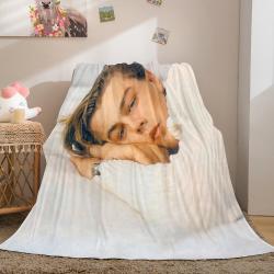 Leonardo Dicaprio Flannel Throw Blanket Meaningful Gift For Halloween Christmas Micro Fleece Plush Blanket Meaningful Gift For Halloween Christmas