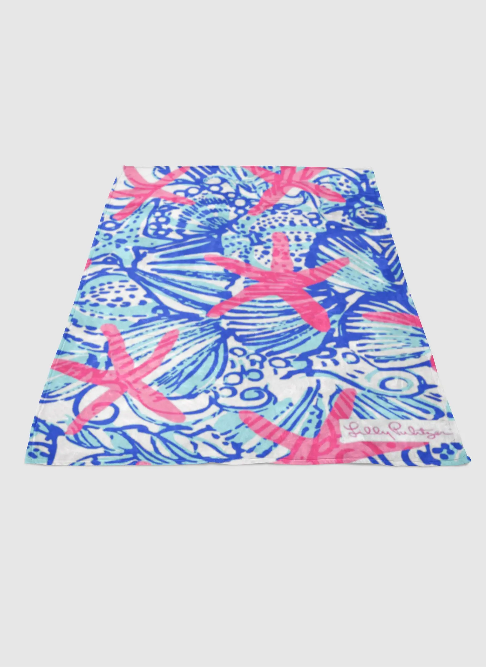 Lilly Pulitzer Pretty Escape Soft Fleece Blanket Meaningful Gift For Halloween Christmas