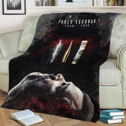 Lord Pablo Escobar Narcos Fleece Throw Blanket Meaningful Gift For Halloween Christmas