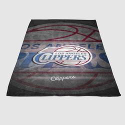 Los Angeles Clippers Soft Fleece Blanket Meaningful Gift For Halloween Christmas