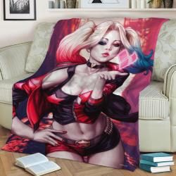 Mad Love Fleece Throw Blanket Meaningful Gift For Halloween Christmas