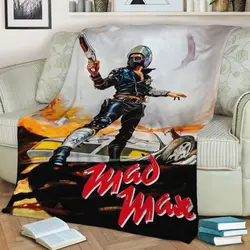 Mad Max Movie Poster Fleece Throw Blanket Meaningful Gift For Halloween Christmas